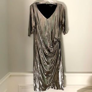 ELOQUII Silver Dress Size 18